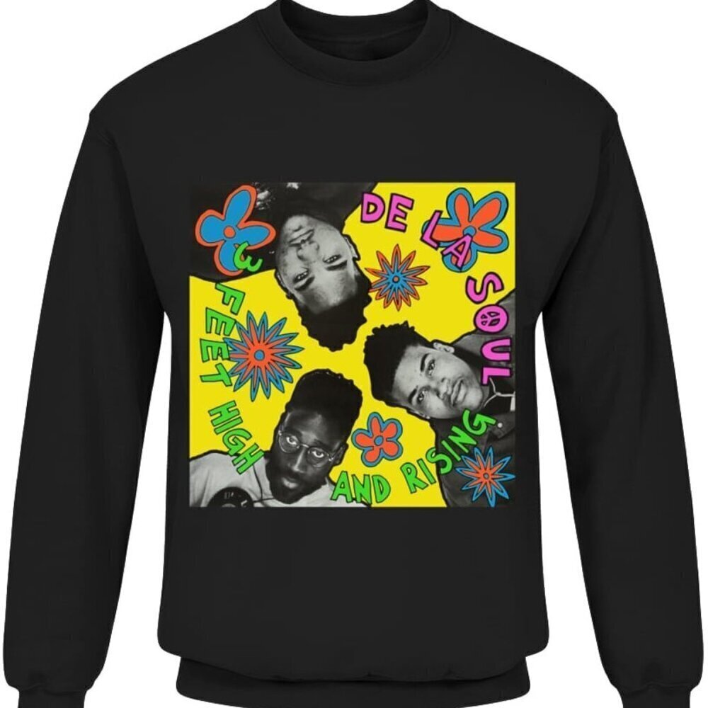 De La Soul 3 Feet High And Rising Rap Hip Hop Sweatshirt
